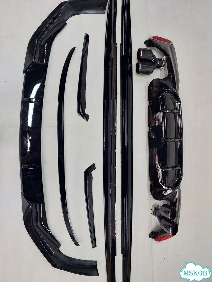 BMW G30 М обвес с насадками фото 2