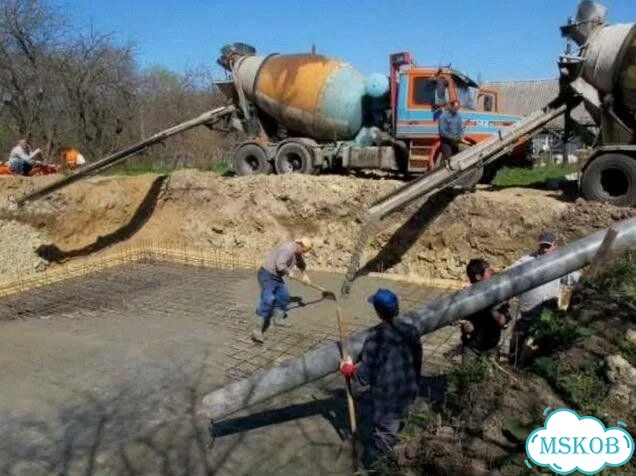 Готовый раствор бетона фото 2