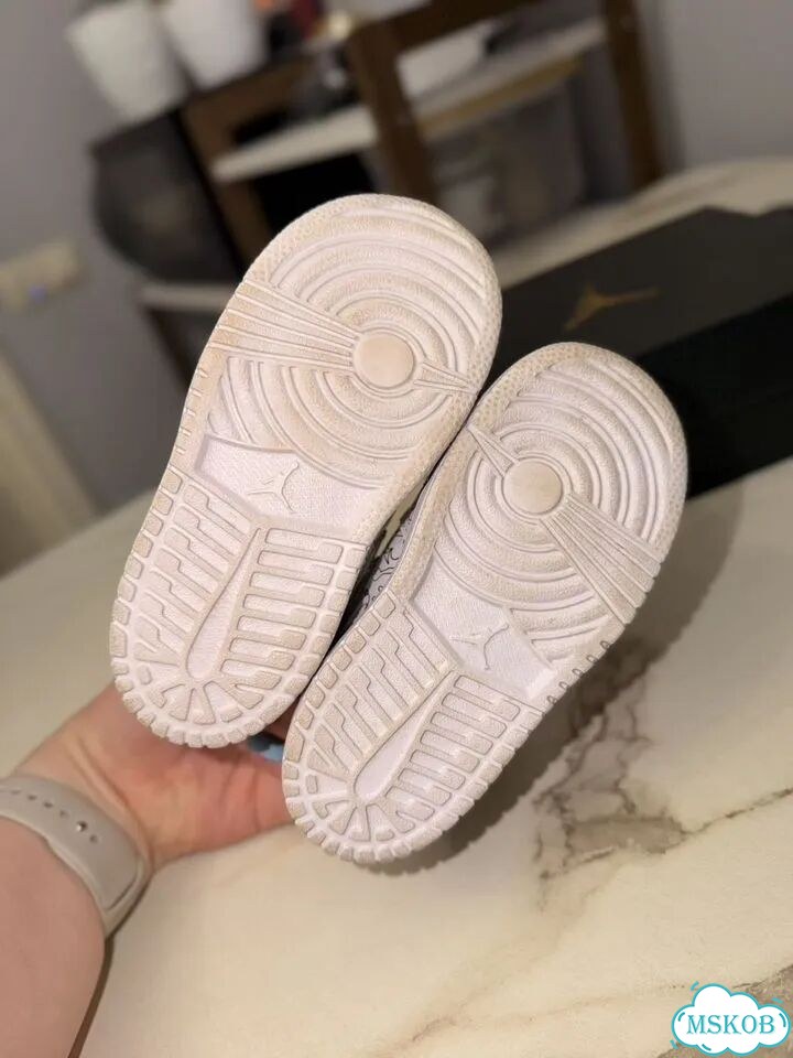 Nike air jordan кеды детские фото 4