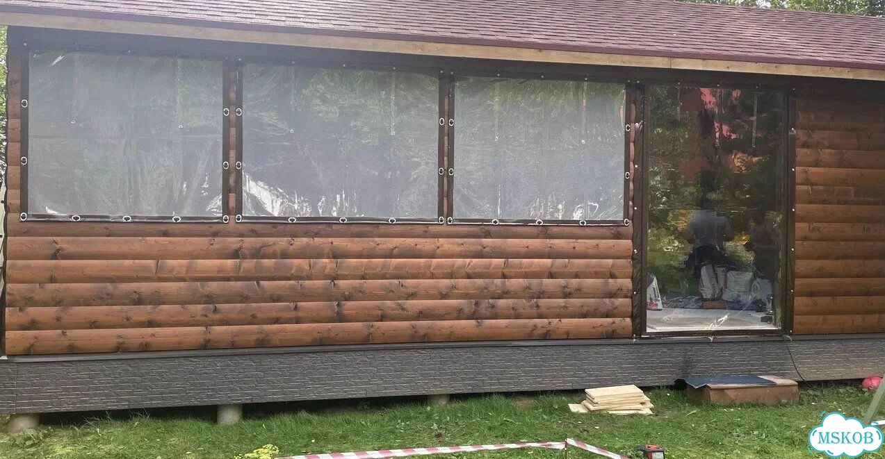 Пвх / мягкие окна / защита беседки фото 6