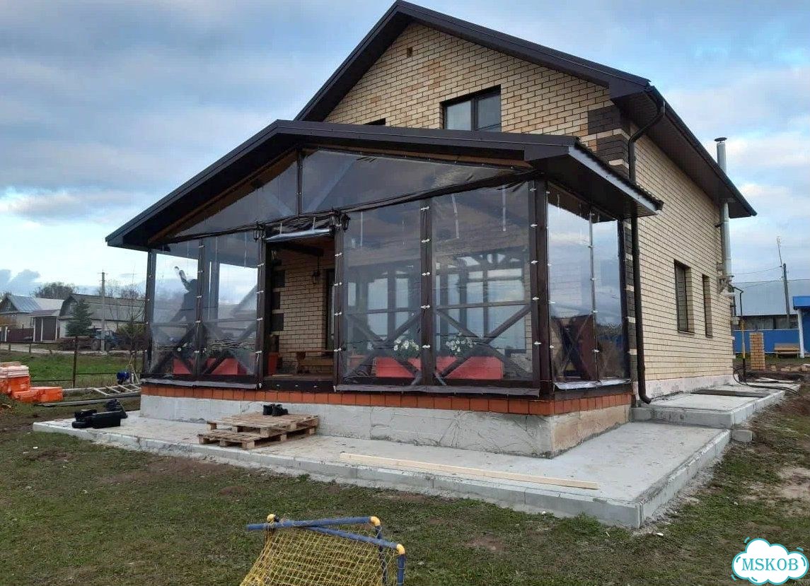 Пвх / мягкие окна / защита навеса фото 6