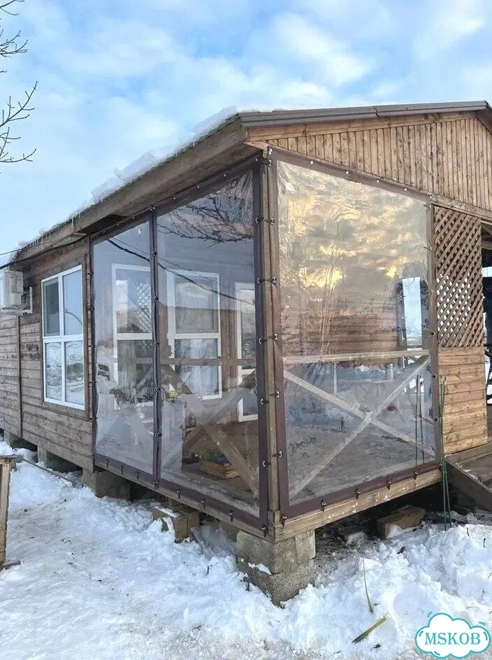 Пвх / мягкие окна / защита навеса фото 8
