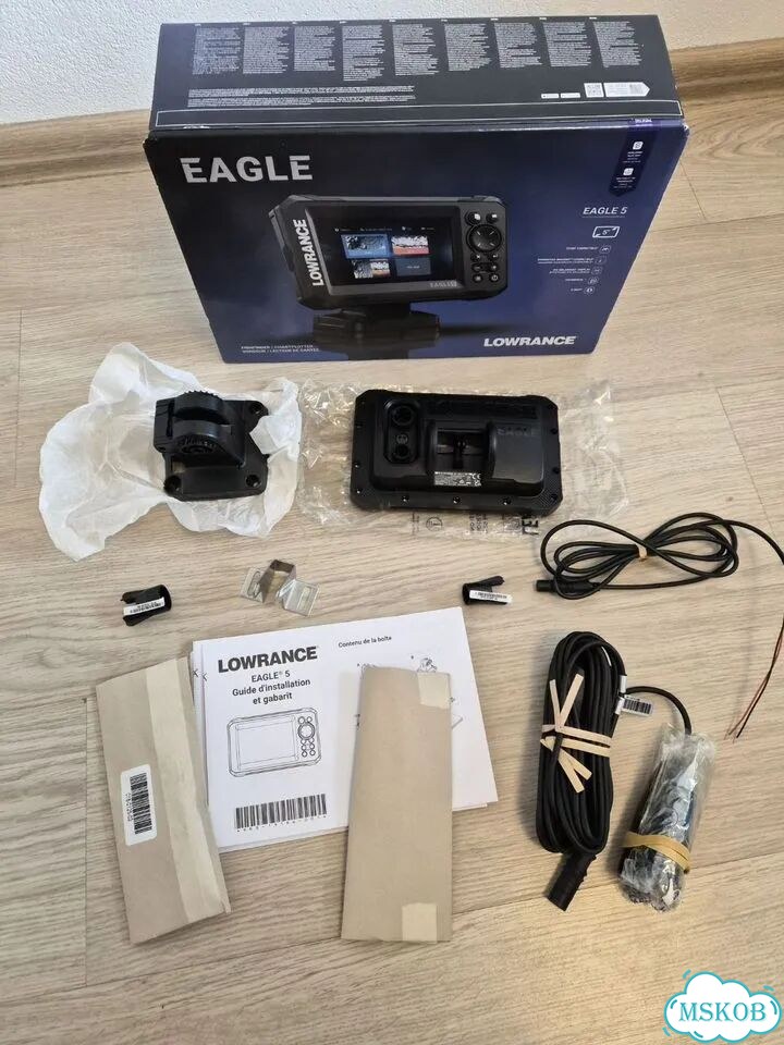 Эхолот lowrance eagle 5 splitshot hd row фото 3