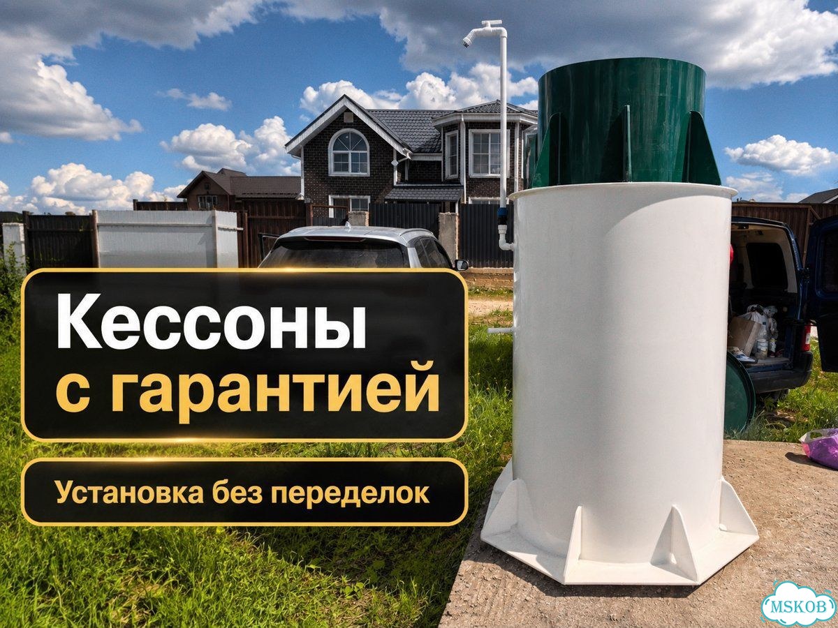 Надёжный кессон для скважины фото 1