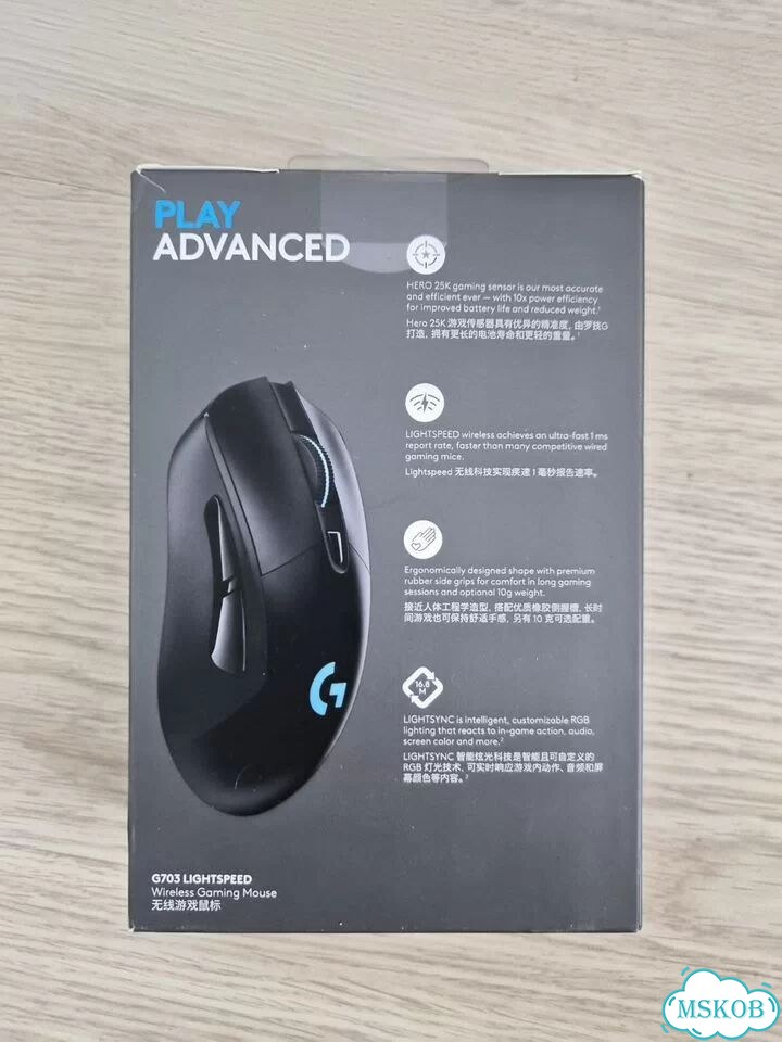 Logitech G Игровая мышь G703, lightspeed фото 2