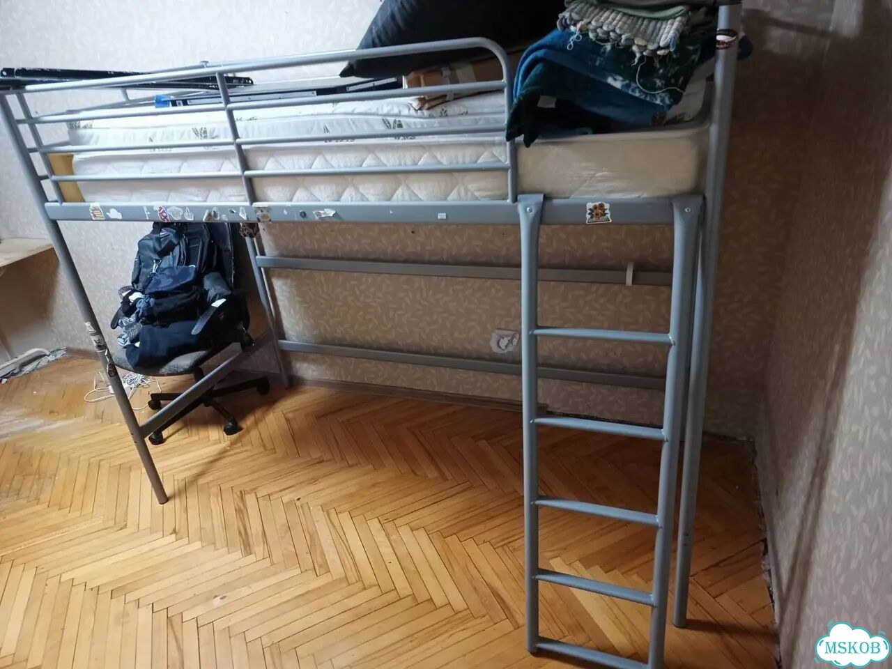 Кровать двухъярусная 95×203 фото 1