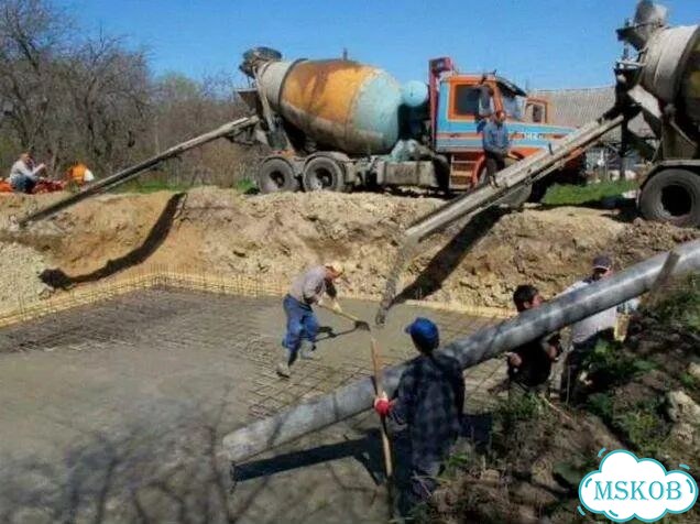 Готовый раствор бетона фото 2