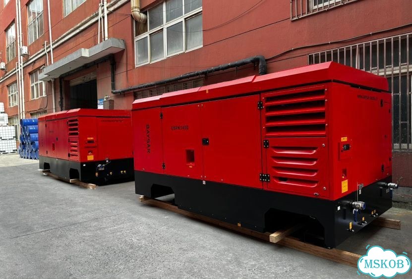 Компрессор высокого давления 30 бар Atlas Copco дизель фото 1