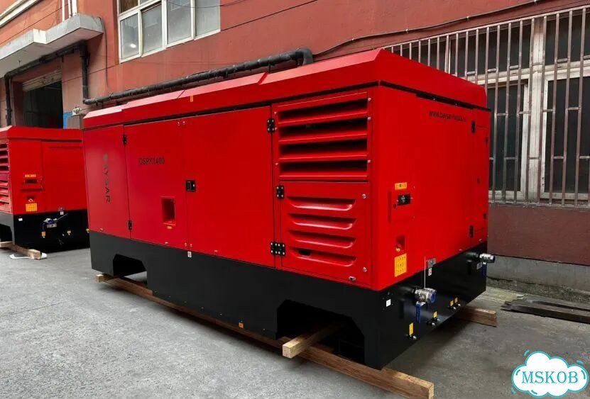Компрессор высокого давления 30 бар Atlas Copco дизель фото 3