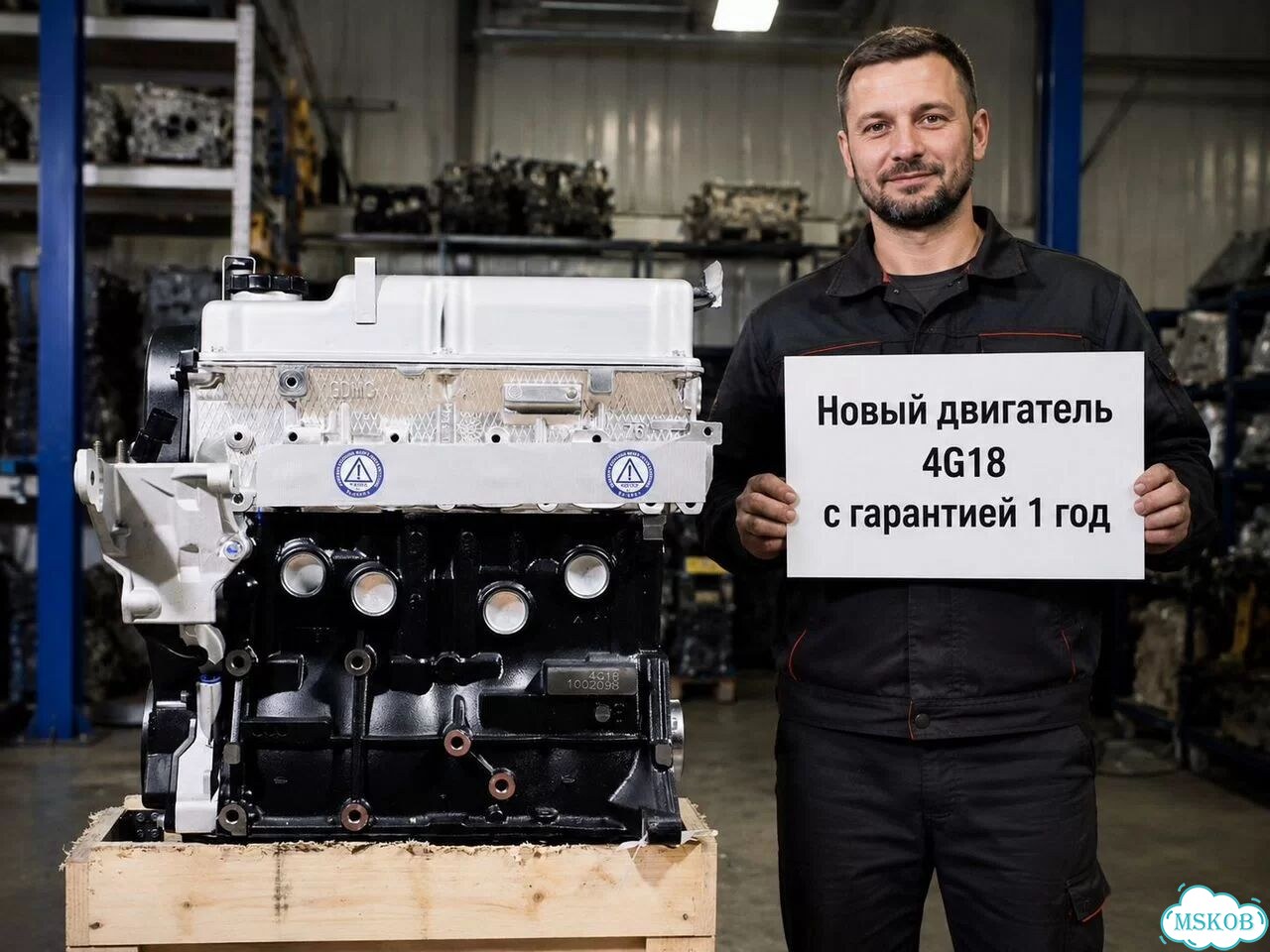 Двигатель 4g18 1.6 новый фото 1
