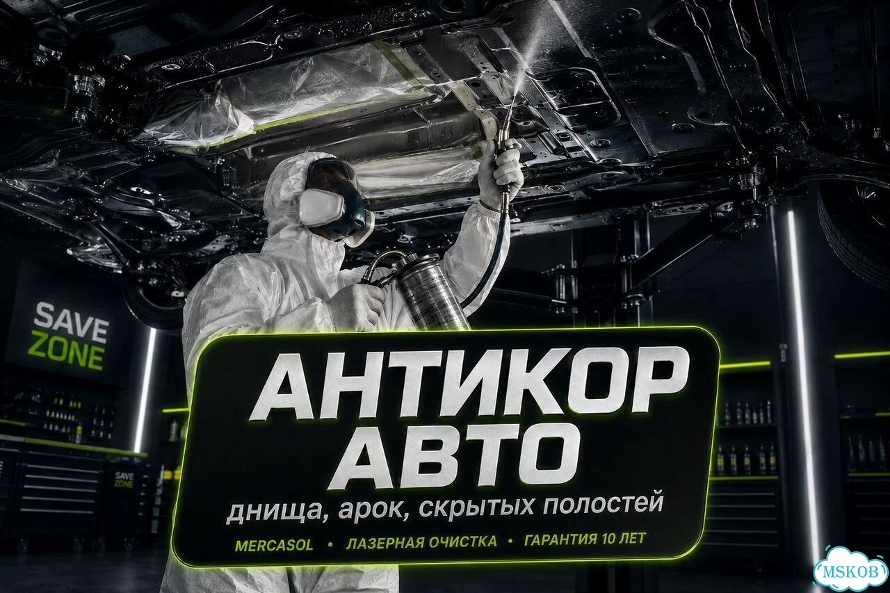 Антикор днища и скрытых полостей фото 1