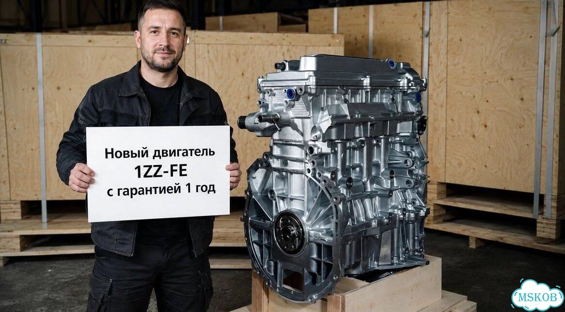 Двигатель 1ZZ-FE 1.8 Corolla Avensis новый фото 1
