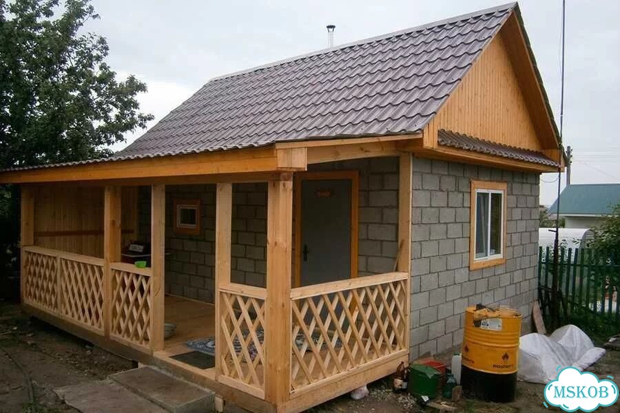 Строительство. Пристройки, террасы, веранды фото 9
