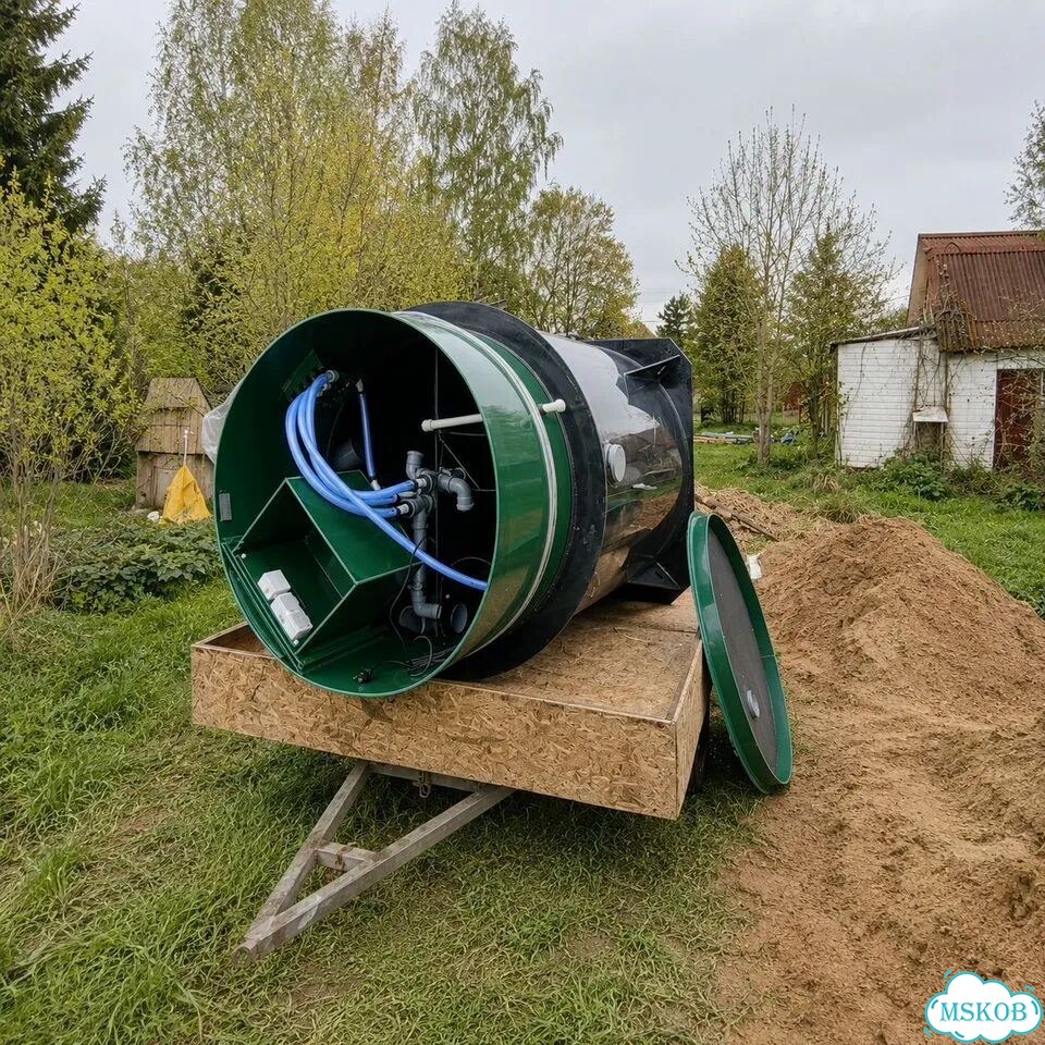 Септик без запаха и откачки, установка под ключ фото 3