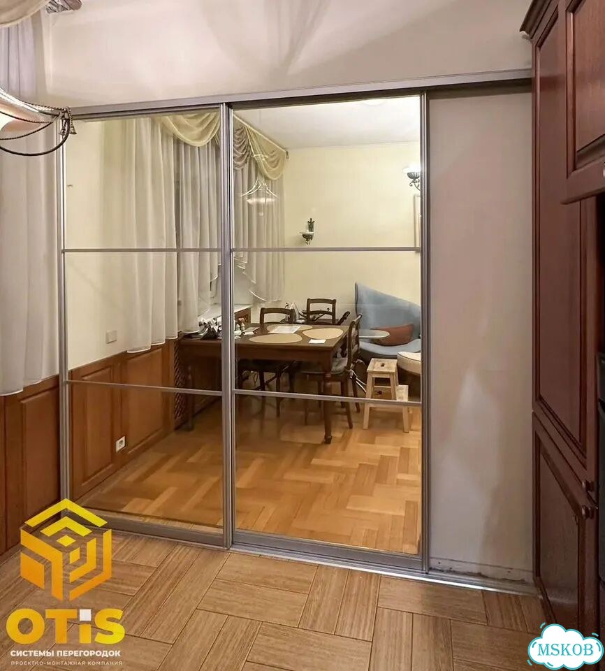 Опорные раздвижные перегородки на заказ фото 2