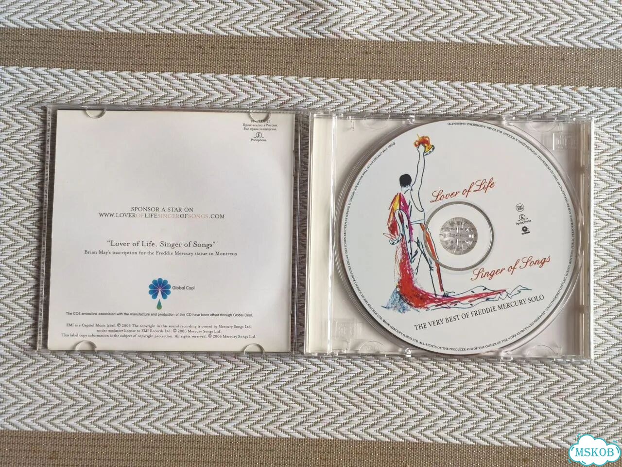Cd диск Freddie Mercury lover of life фото 2