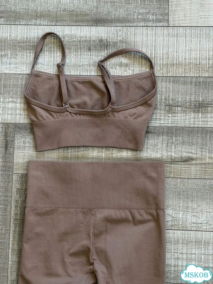 Костюм lavarice топ и леггинсы хс капучино фото 6