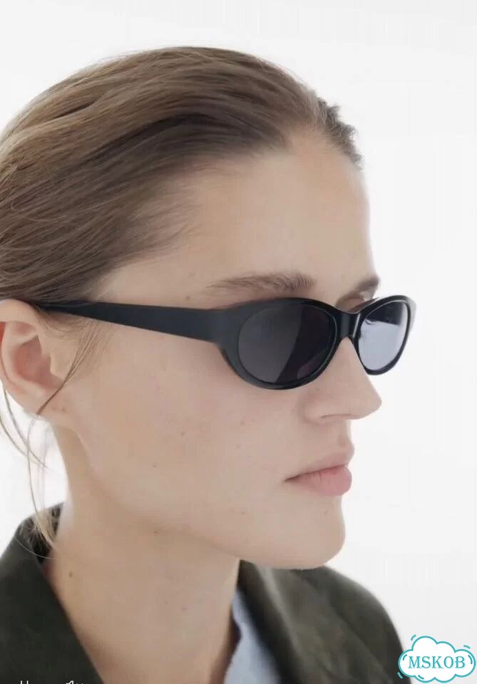 Солнцезащитные очки узкие Massimo Dutti новые фото 3