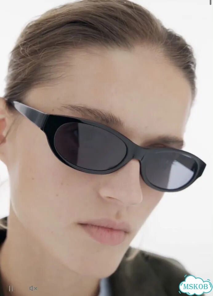 Солнцезащитные очки узкие Massimo Dutti новые фото 6