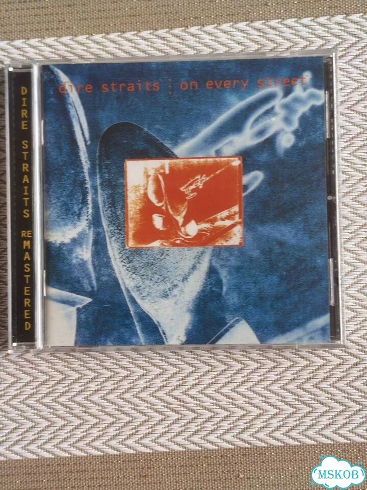 Cd диск Dire Straits on every streets фото 1