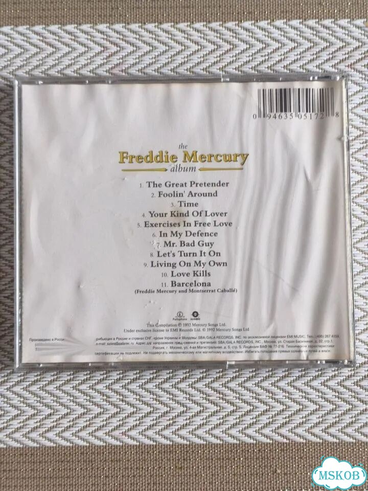 Cd диск Freddie Mercury фото 3