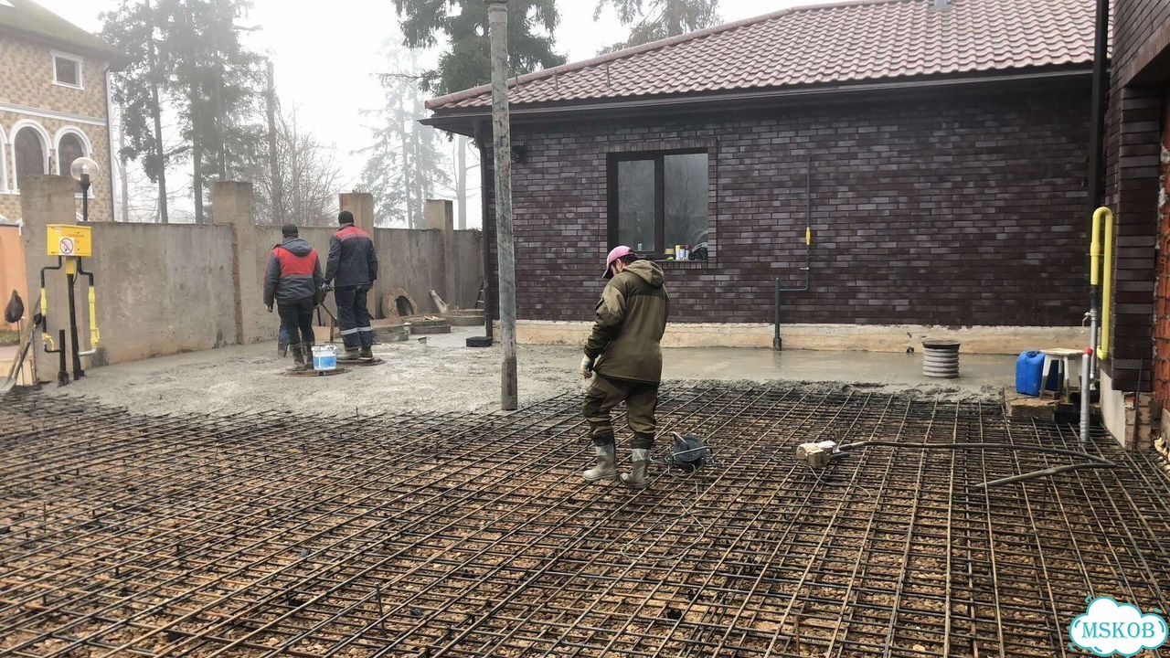 Подготовка основания и бетонирование фото 2