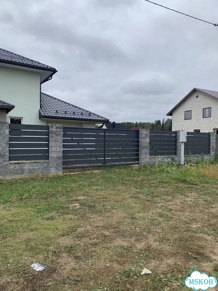 Бетонные блоки для забора фото 5