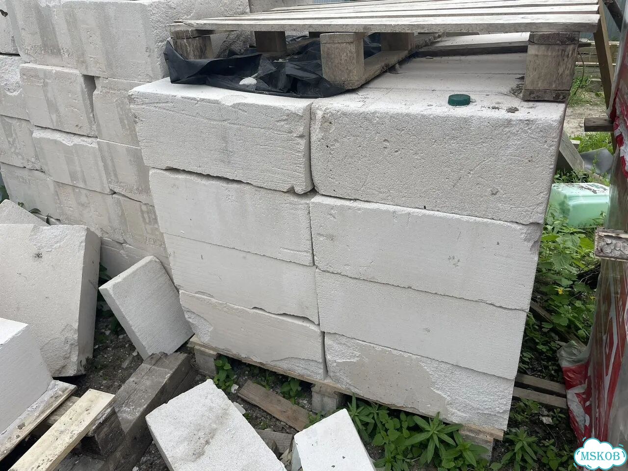 Газоблок остатки d400 фото 1