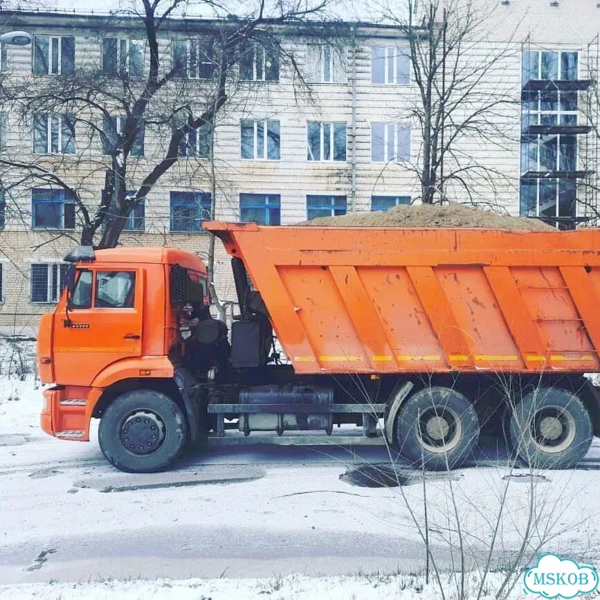 Песок под стяжку фото 2