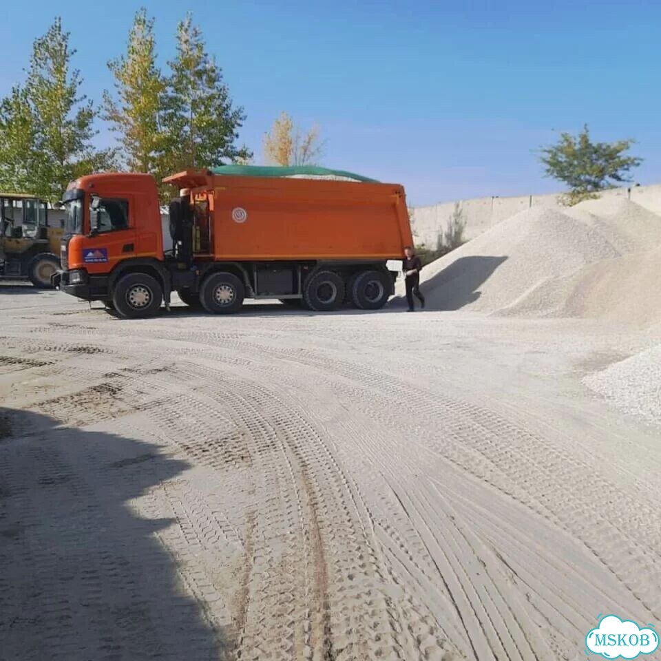 Песок на стяжку фото 1