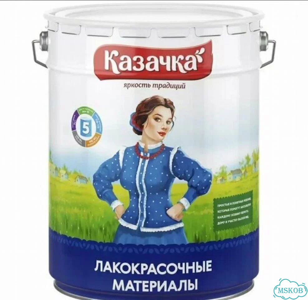 Краска сурик Казачка фото 1