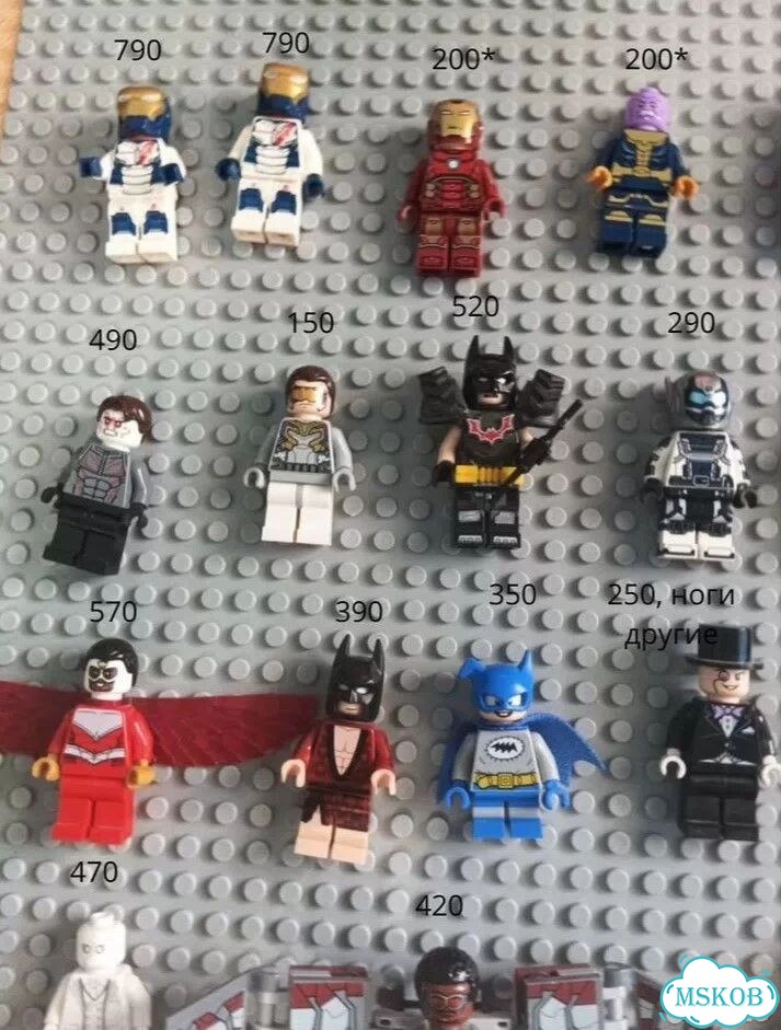 Lego Marvel Super Heroes Minifigures фото 1