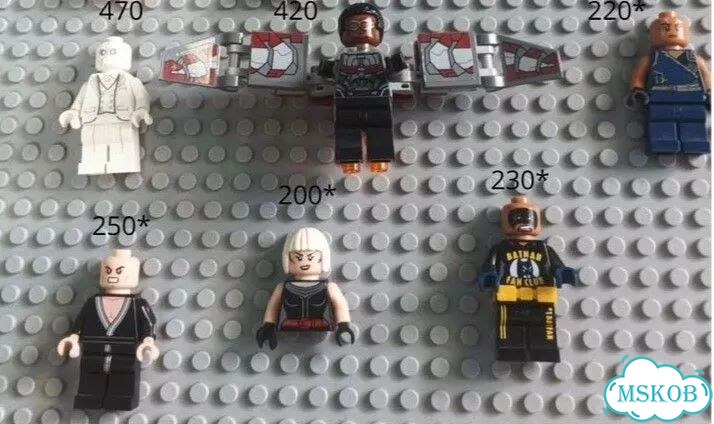 Lego Marvel Super Heroes Minifigures фото 3