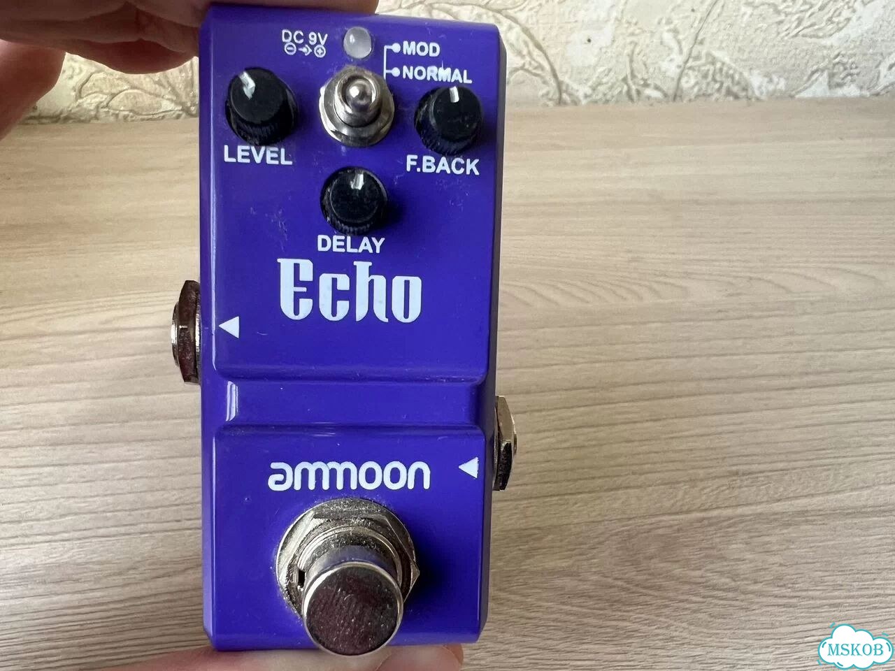Гитарная педаль дилей ammoon Echo фото 1