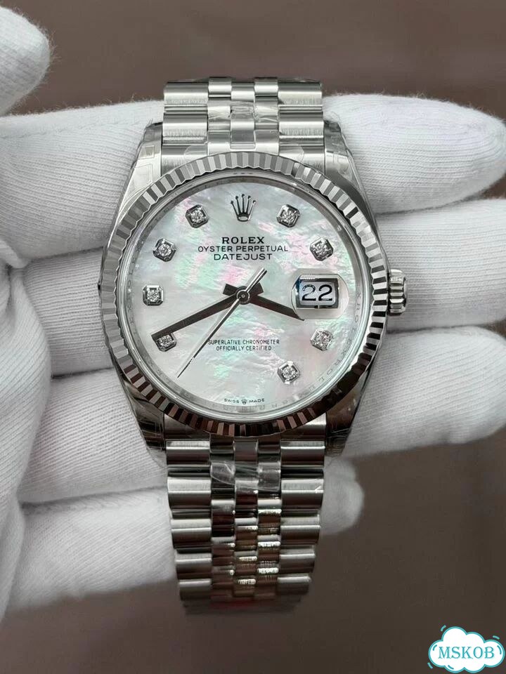 Rolex DateJust MOP Dial 36mm Лучшее качество VSF фото 1