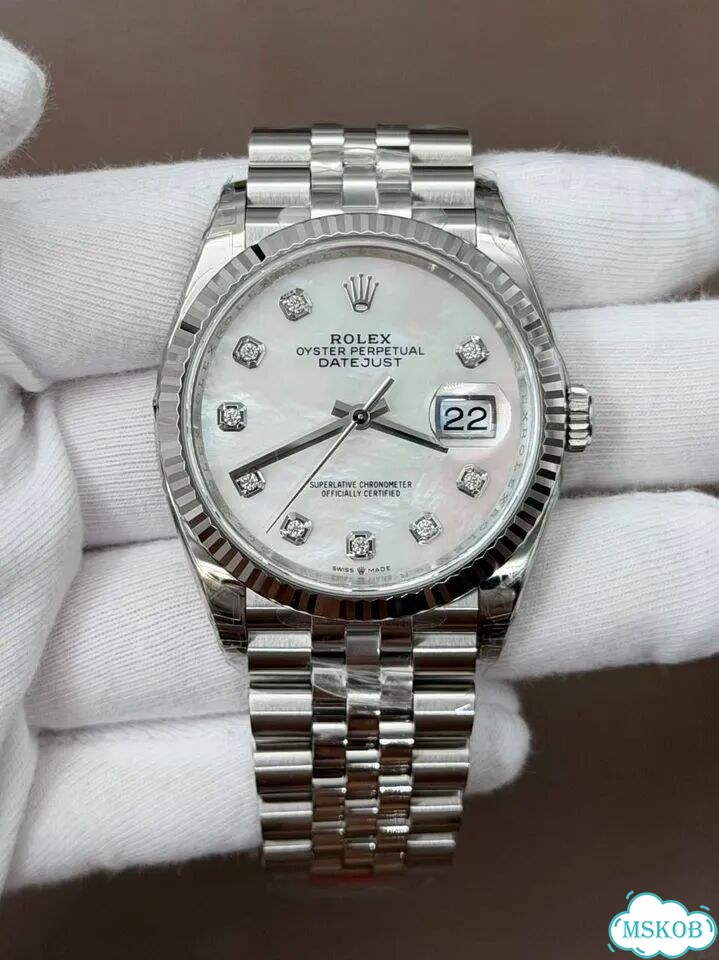 Rolex DateJust MOP Dial 36mm Лучшее качество VSF фото 2
