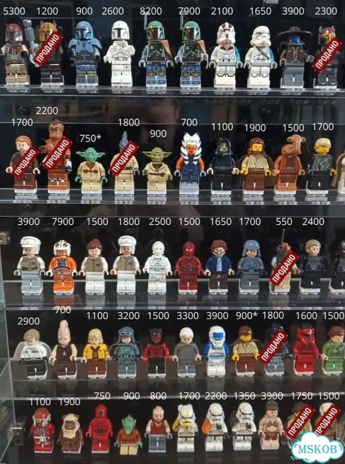 Lego Star Wars Minifigures фото 1