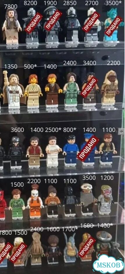 Lego Star Wars Minifigures фото 2