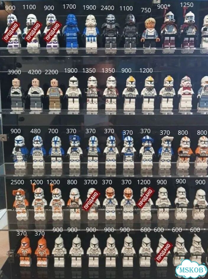 Lego Star Wars Minifigures фото 3