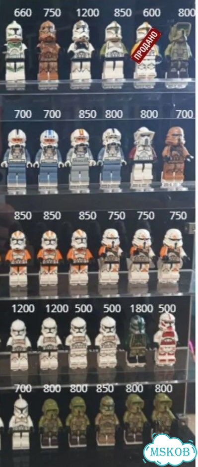 Lego Star Wars Minifigures фото 4