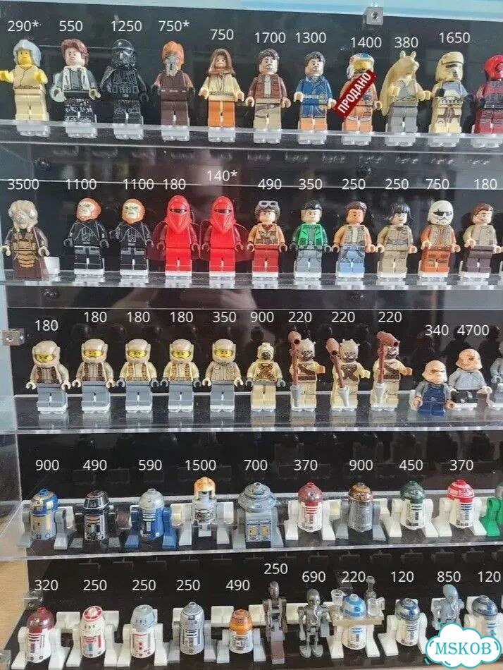 Lego Star Wars Minifigures фото 5