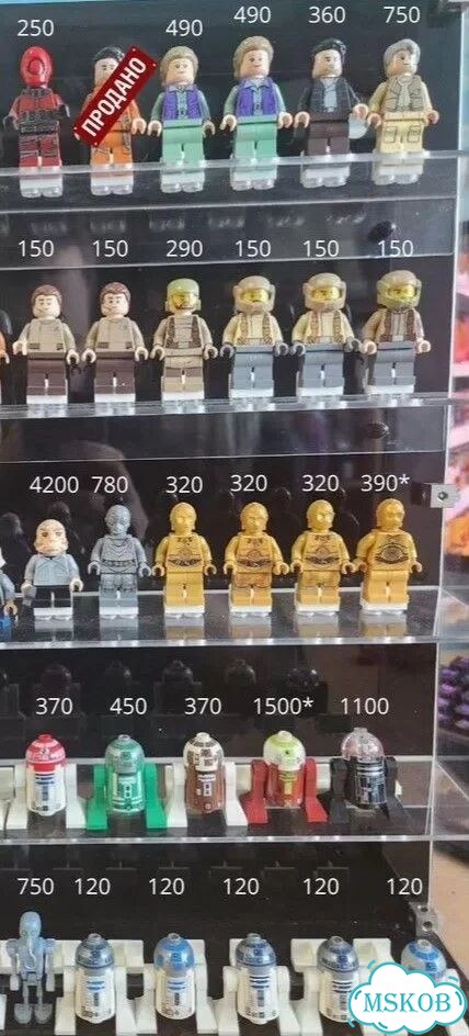 Lego Star Wars Minifigures фото 6