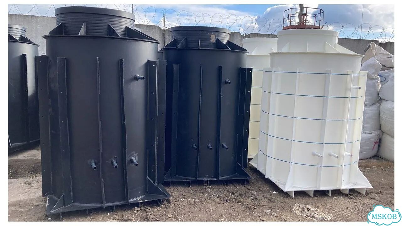 Пластиковый кессон черный 3.53 м3 фото 5