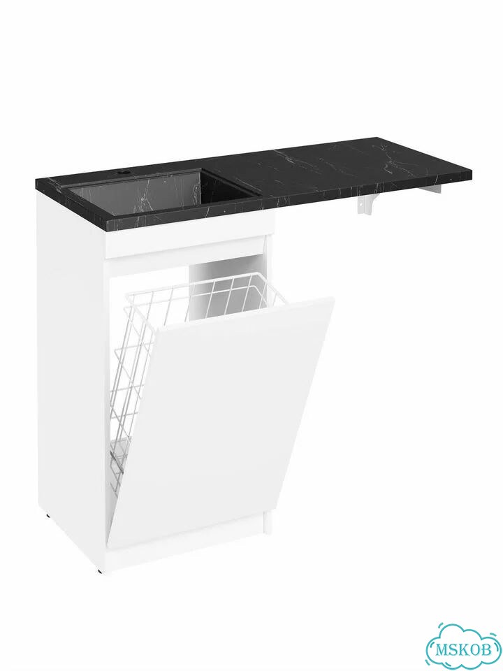 Тумба с раковиной diwo Тольятти 110 L с корзиной фото 3