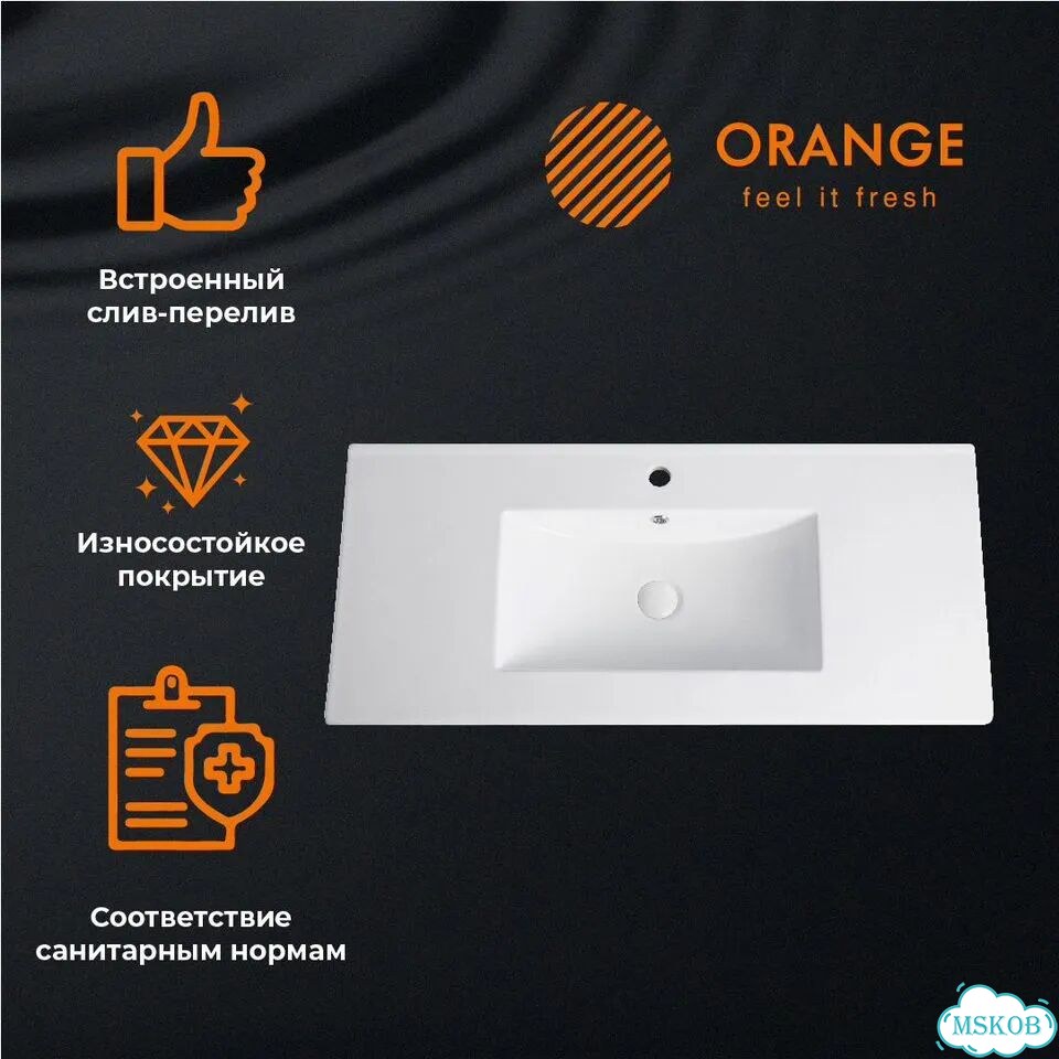 Мебельная раковина Orange B03-1000W 102 фото 3