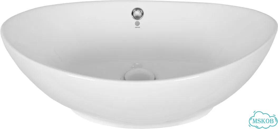 Накладная раковина Orange B08-585w 59 глянцевая фото 9