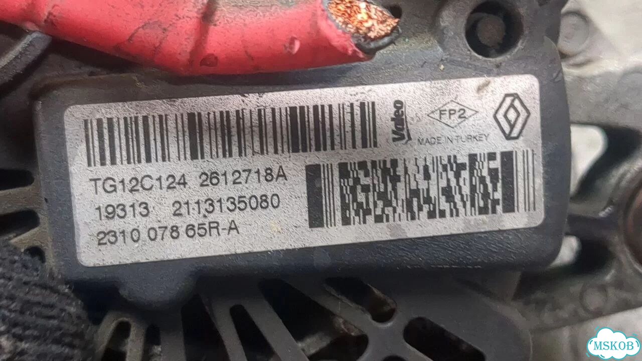 Генератор Renault Clio фото 3