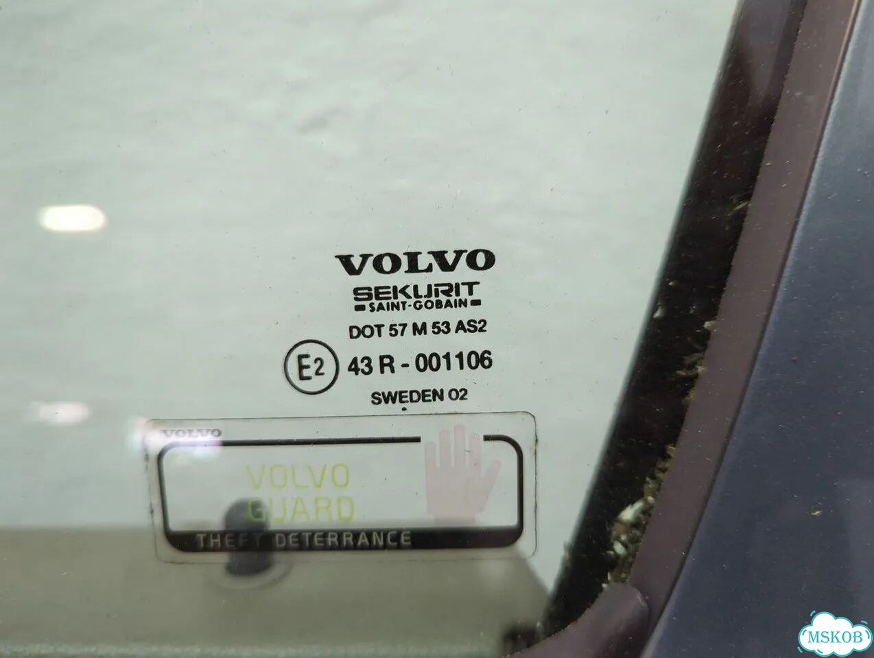 Дверь боковая левая передняя Volvo XC70 фото 7