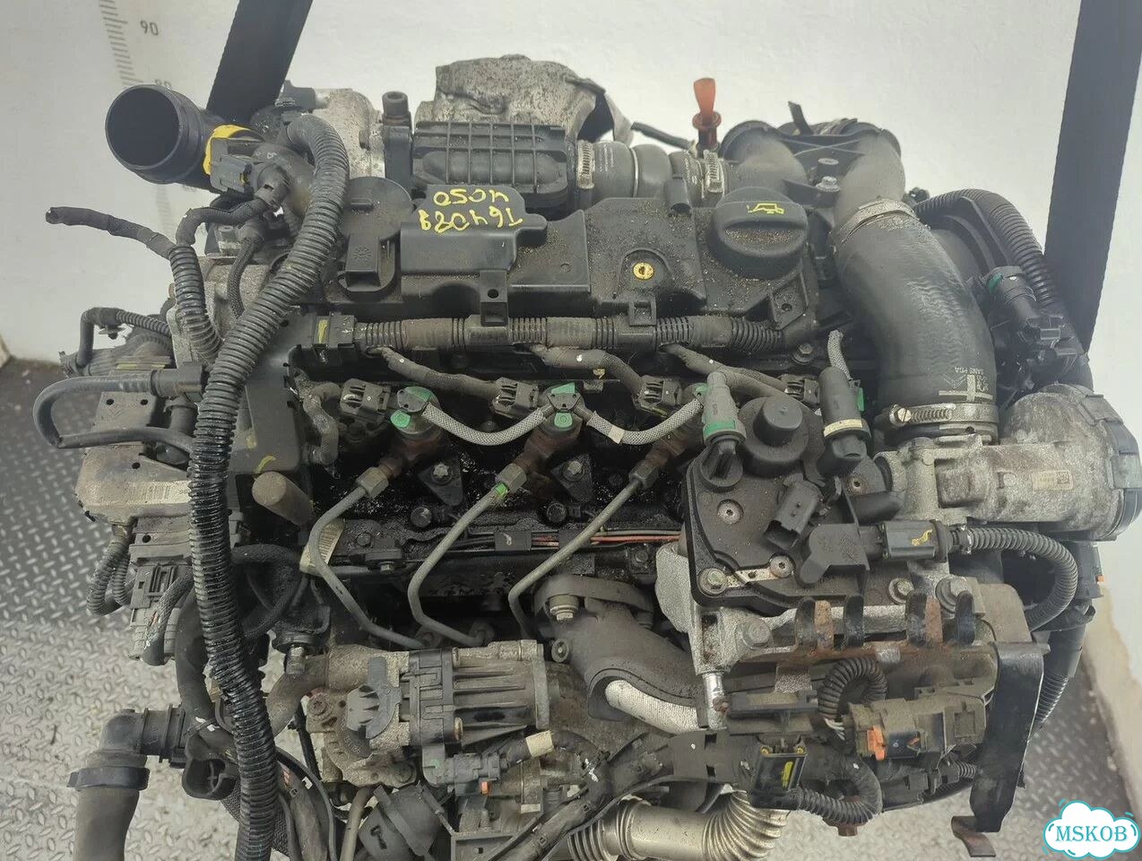 Двигатель Peugeot 308 9HP фото 5