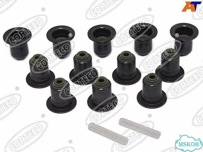 Комплект маслосъёмных колпачков bmw bmw e90/60/83/70/71/f07/30/80/10/25 (12шт 12035766) на BMW 3 Ser фото 1
